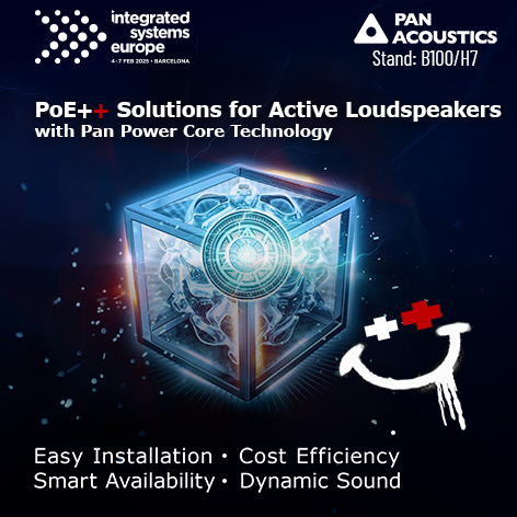 Pan Power Core with Dante and PoE++
