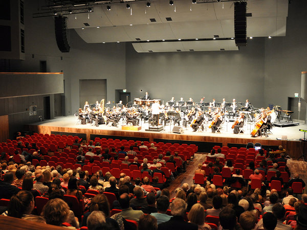 Acoustics Control System in multi-purpose hall G-Live in Guildford, UK