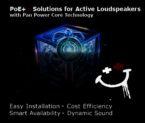 Pan Power Core with Dante and PoE++