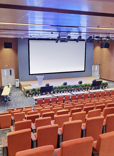  Lecture Hall at Wuhan Union Hospital