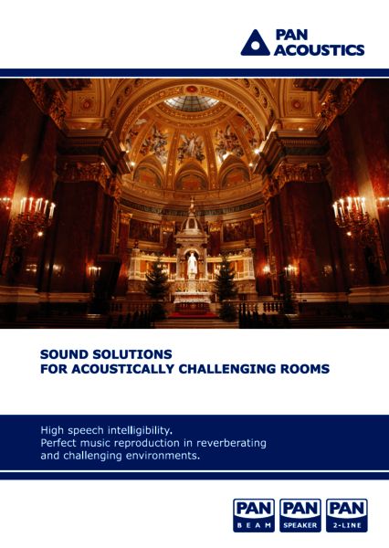 Sound Solutions for Acoustically Challenging Rooms.