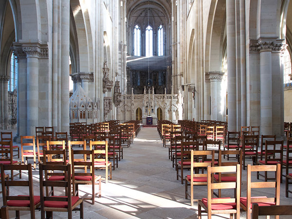 Pan Acoustics loudspeaker with Beam Steering in Magdeburg Cathedral